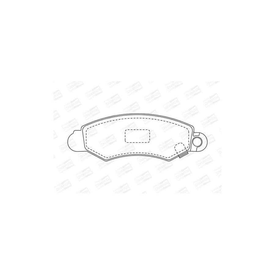 Champion 572418Ch Brake Pad Set
