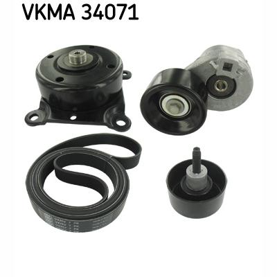 SKF VKMA34071 V-Ribbed Belt Set