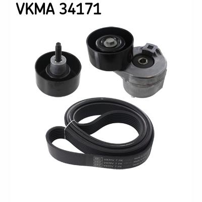 SKF VKMA34171 V-Ribbed Belt Set