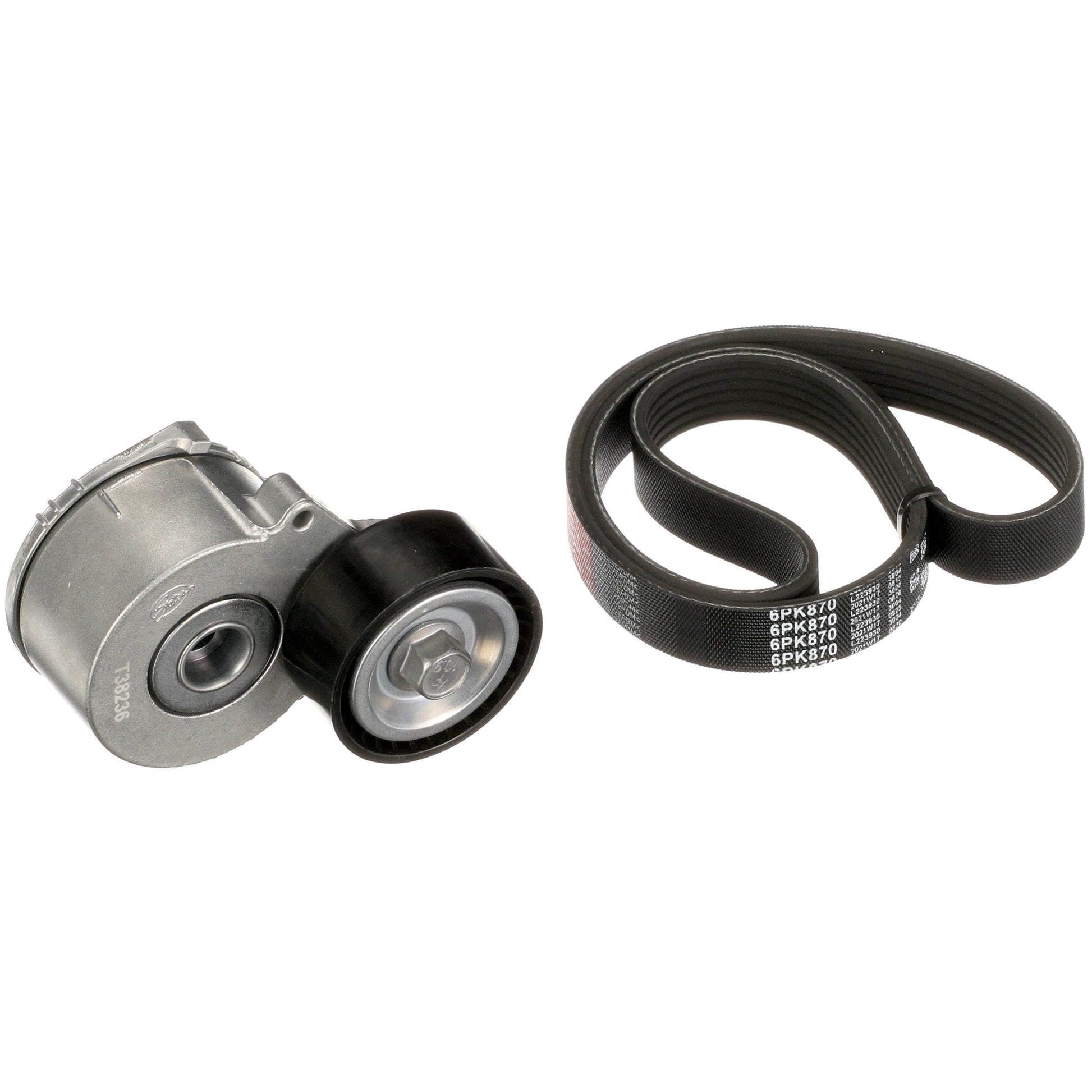 GATES GATK016PK870 V-Ribbed Belt Set