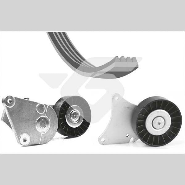 HUTCHINSON HUKHV59 V-Ribbed Belt Set