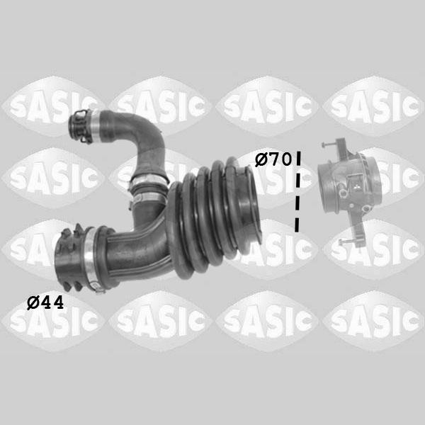 SASIC SAS3336285 Charge Air Hose