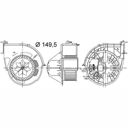 MAHLE AB83000S Air Blower