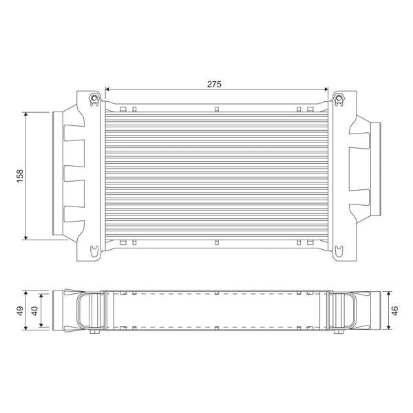 VALEO VAL818713 Charge Air Cooler