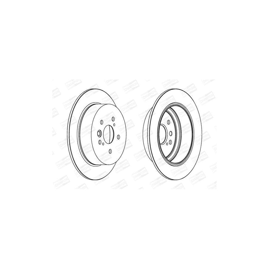 Champion 562288Ch Brake Disc for Toyota Rav4