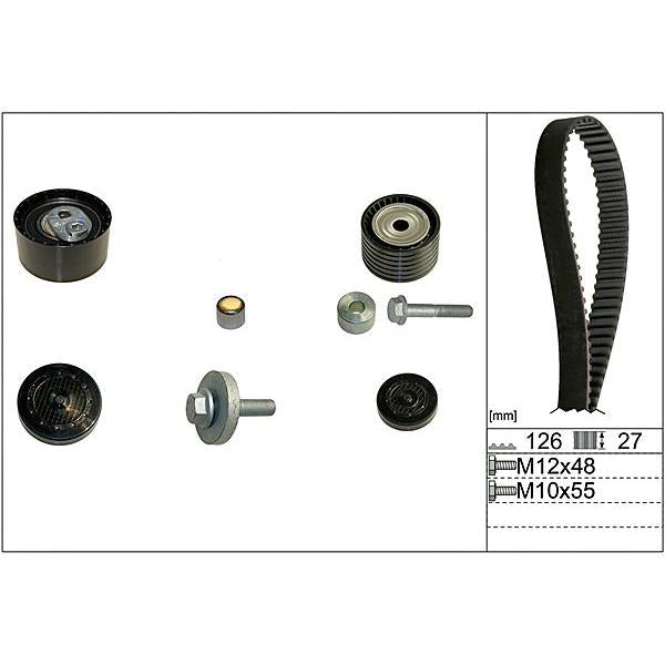 HEPU HEP20-1915 Timing Belt Set
