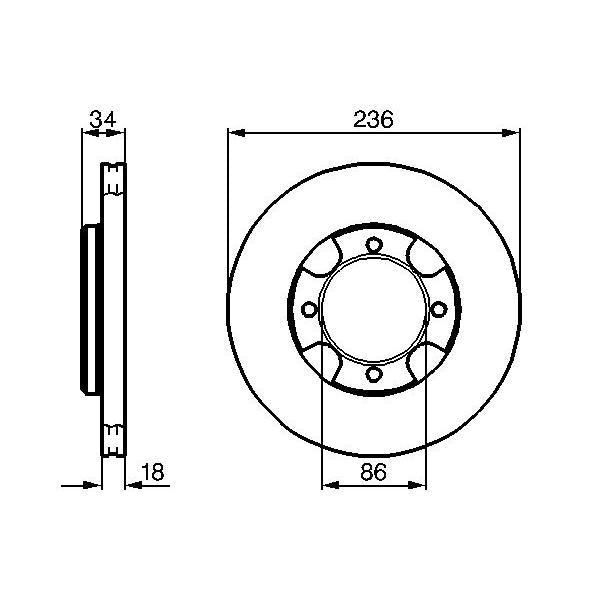 WABCO 9617020307 Parking Brake Valve