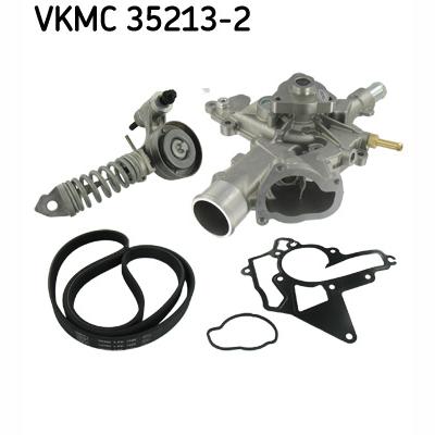 SKF VKMC35213-2 Water Pump + V-Ribbed Belt Kit