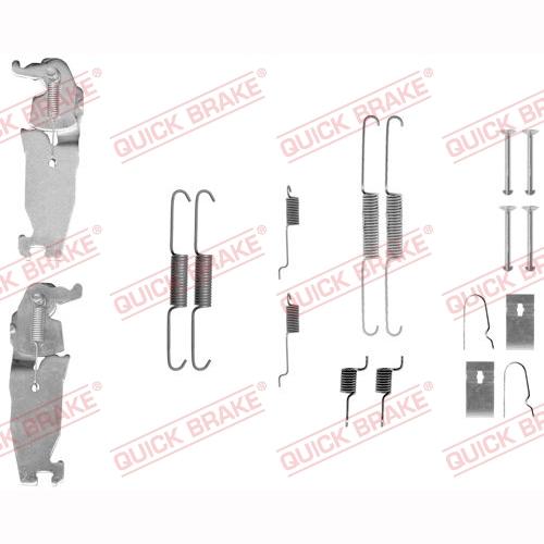QUICK BRAKE QB105-0811S Brake Shoes Accessory Kit