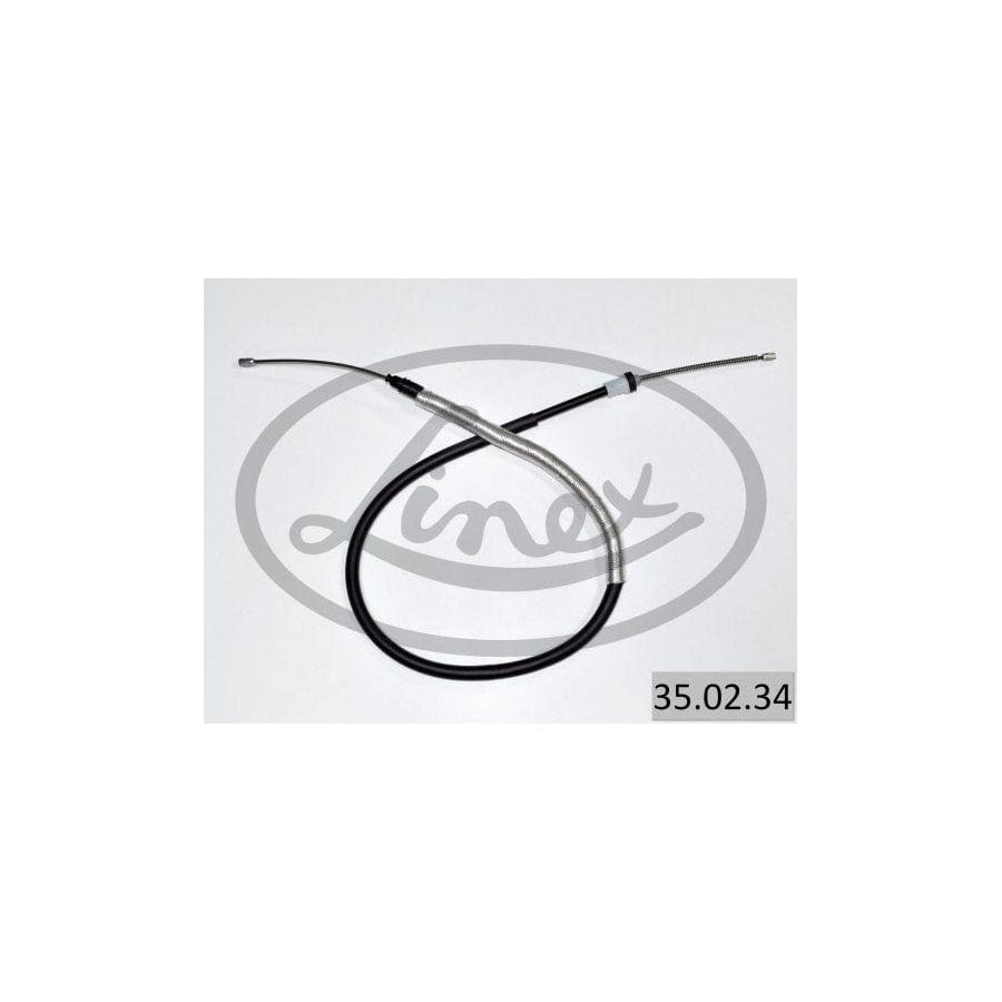 Linex 35.02.34 Cable, Service Brake for Renault Twingo II Hatchback