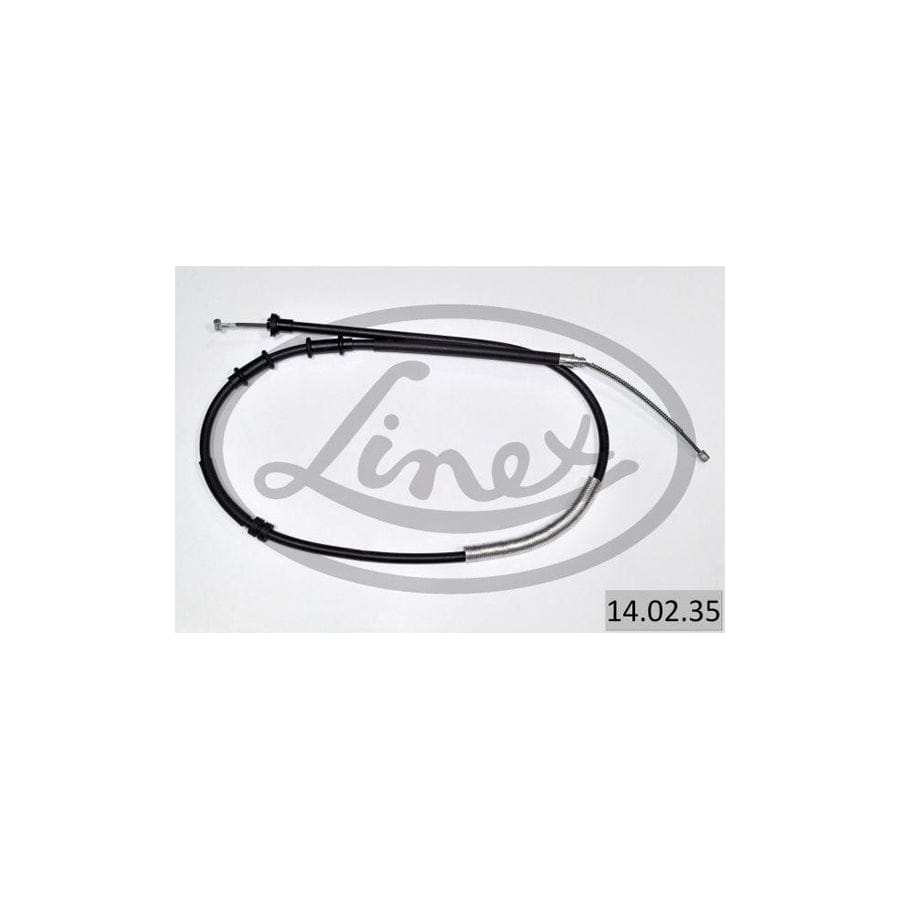 Linex 14.02.35 Cable, Service Brake for Fiat Grande Punto Hatchback (199)