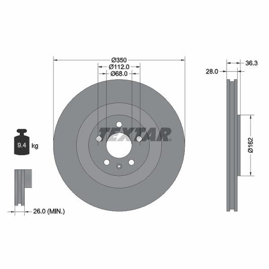 QUICK BRAKE QB113-1384X Brake Caliper Guide Sleeve Kit