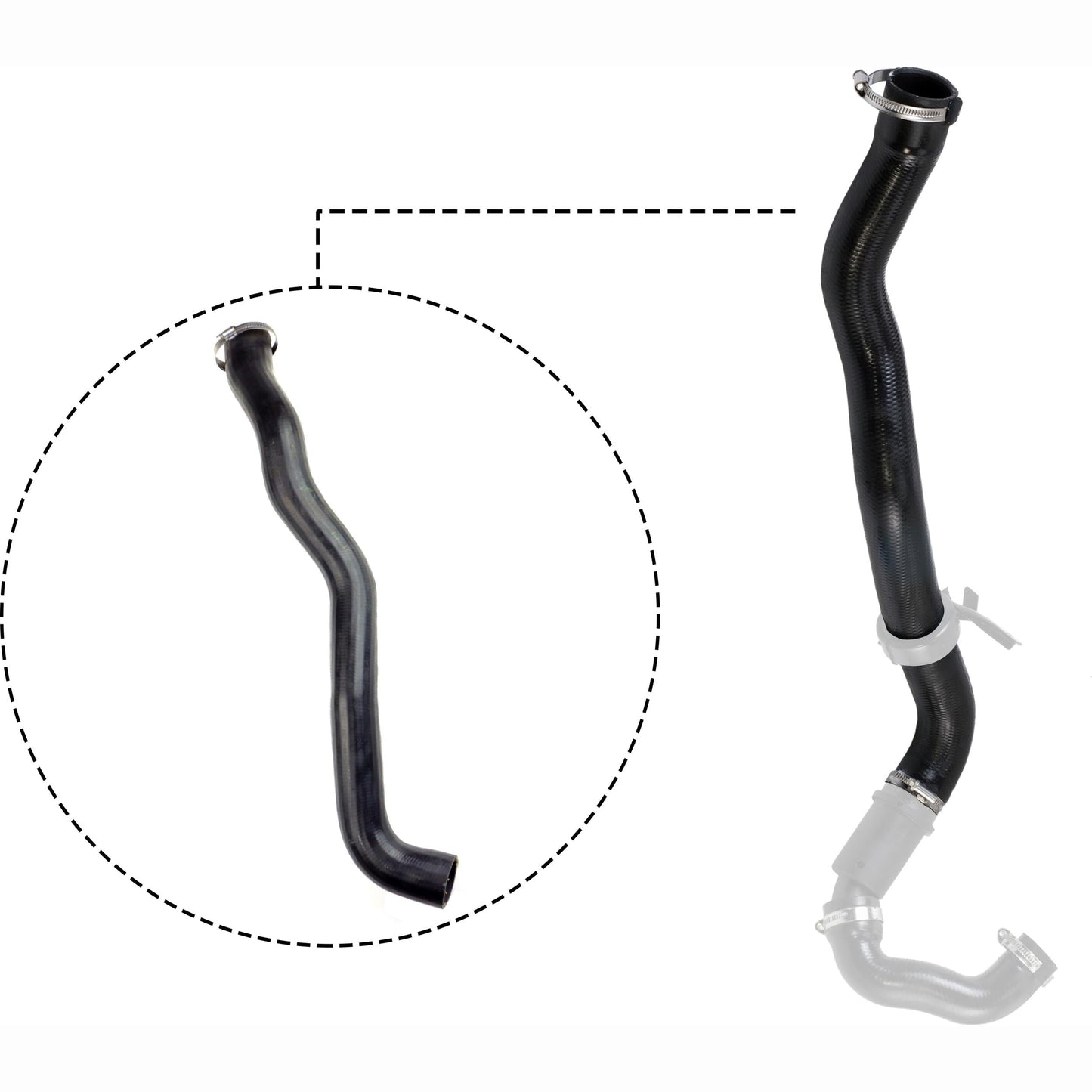 GATES GAT09-0809 Charge Air Hose