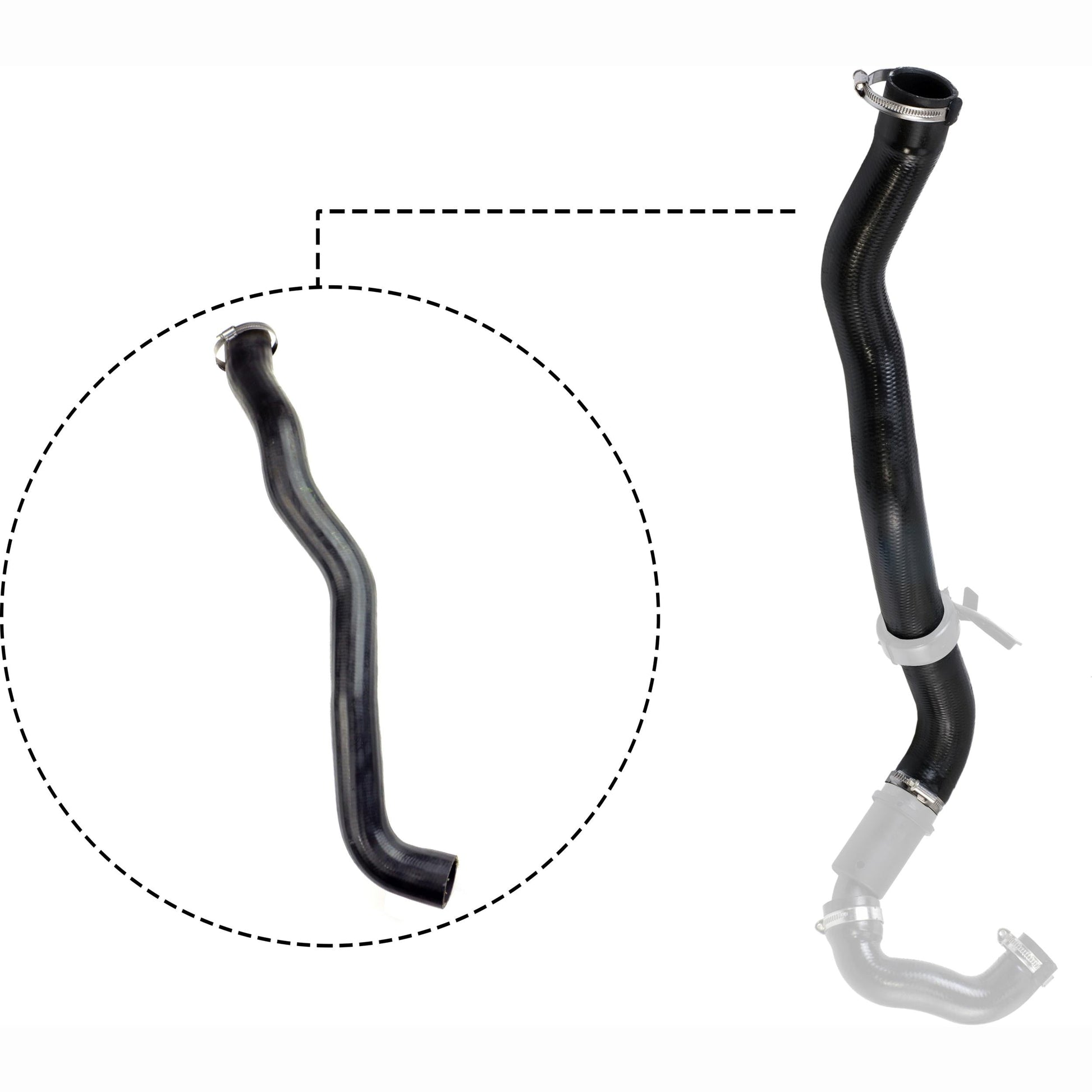 GATES GAT09-0809 Charge Air Hose
