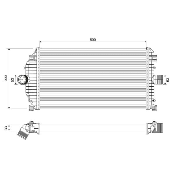 VALEO VAL817924 Charge Air Cooler