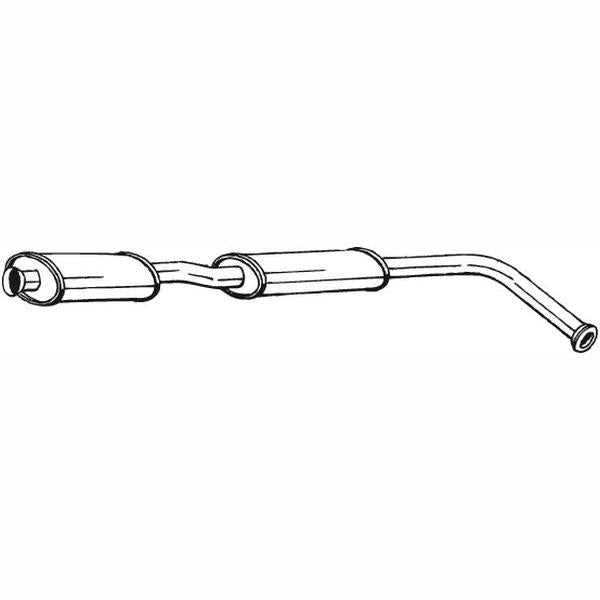 BOSAL BOS281-421 Front Muffler