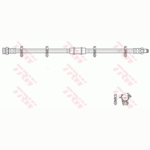 TRW MOTO PHB273 Brake Hose
