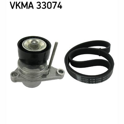 SKF VKMA33074 V-Ribbed Belt Set