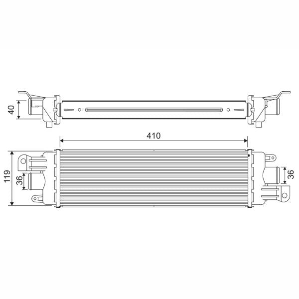 VALEO VAL818229 Charge Air Cooler