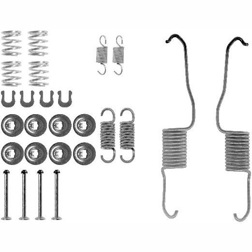 TEXTAR 97028900 Brake Shoes Accessory Kit