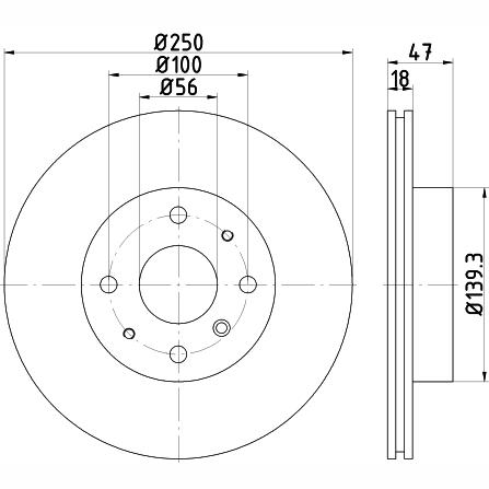 TEXTAR 92184603 Brake Disc
