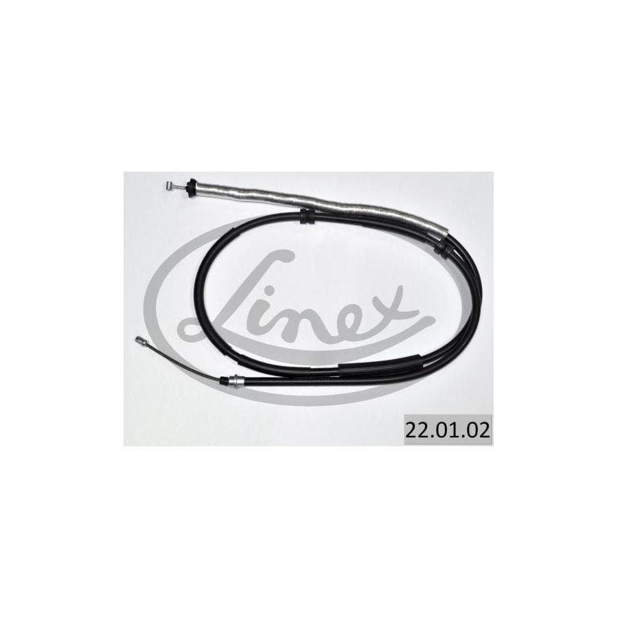 Linex 22.01.02 Cable, Service Brake for Lancia Delta III (844)