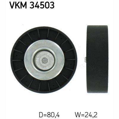 SKF VKM34503 V-Ribbed Belt Deflection/Guide Pulley