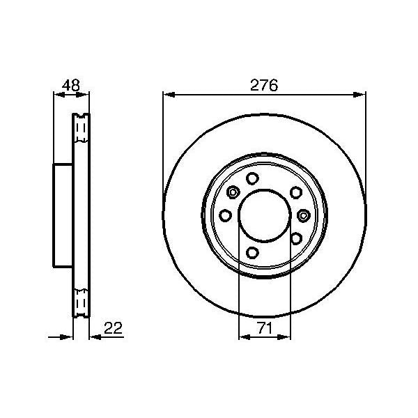 WABCO 9617020057 Parking Brake Valve