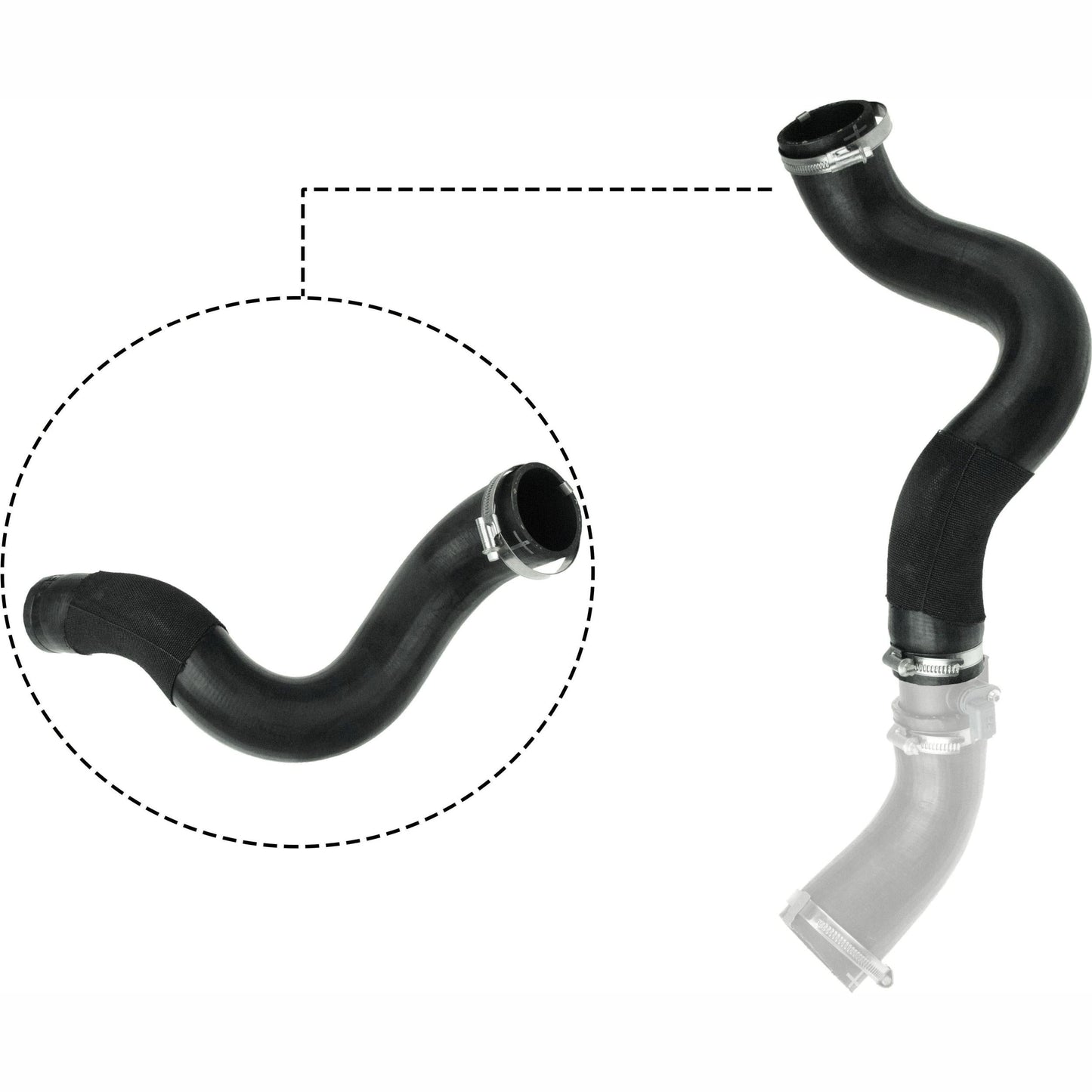 GATES GAT09-0617 Charge Air Hose