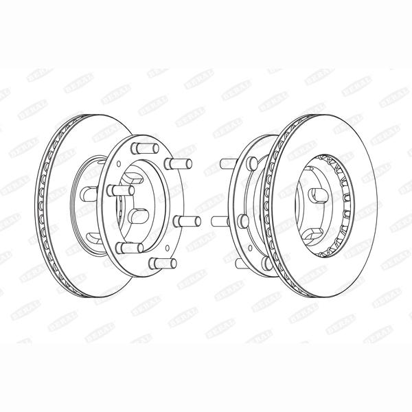 BERAL BCR108A Brake Disc