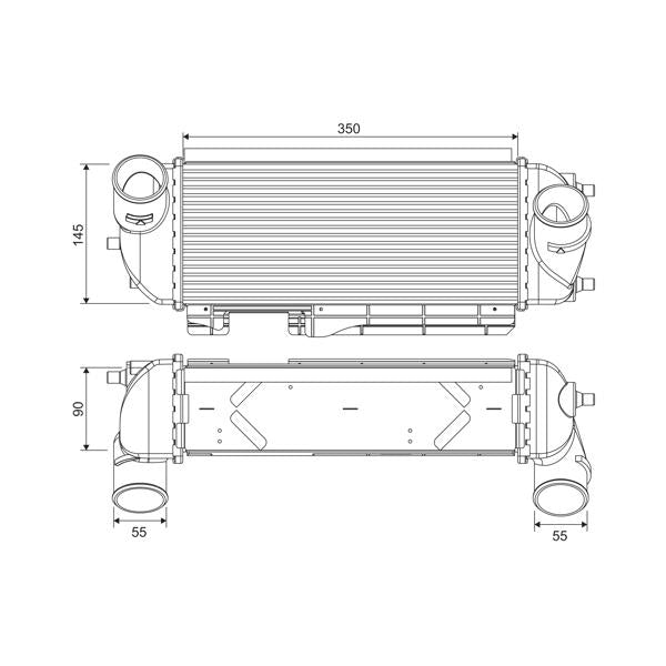 VALEO VAL818368 Charge Air Cooler