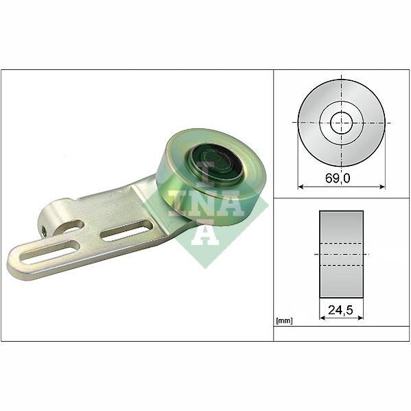 INA 531023910 V-Ribbed Belt Tensioner Lever