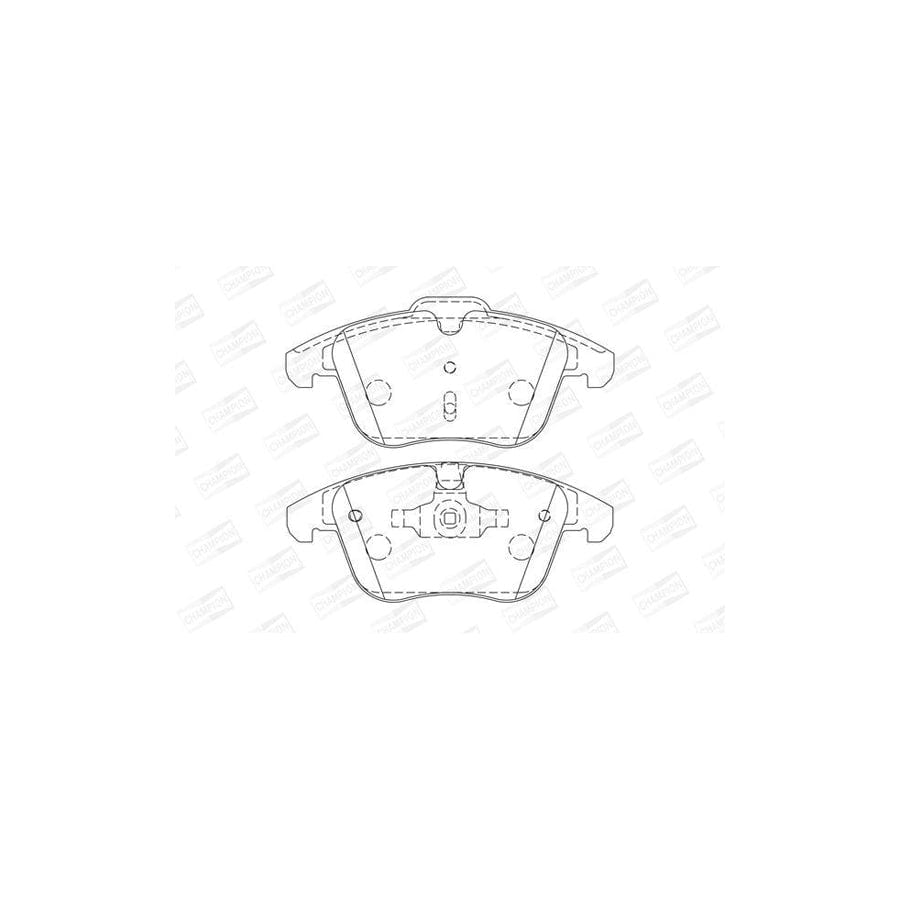 Champion 573201Ch Brake Pad Set
