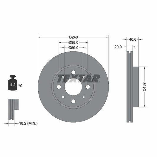 BOSCH 1987470607 Brake Caliper Guide Sleeve Kit