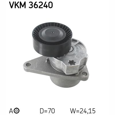 SKF VKM36240 V-Ribbed Belt Tensioner Pulley