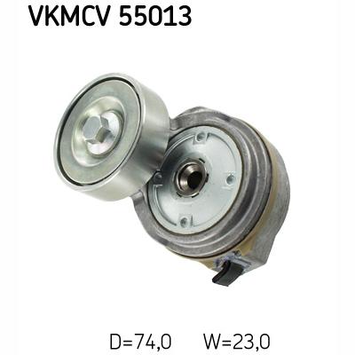 SKF VKMCV55013 V-Ribbed Belt Tensioner Pulley