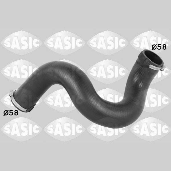 SASIC SAS3330037 Charge Air Hose