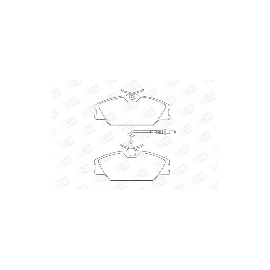 Champion 571476Ch Brake Pad Set