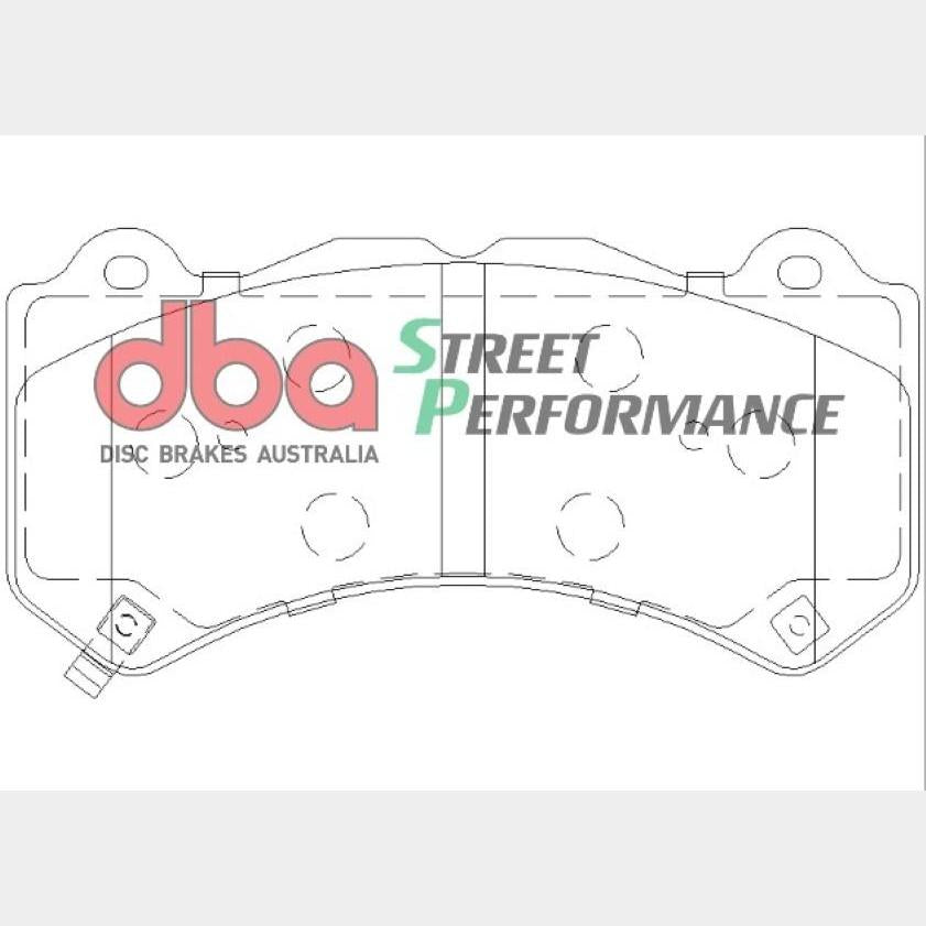 DBA DB2375SP High Performance Brake Pad Set