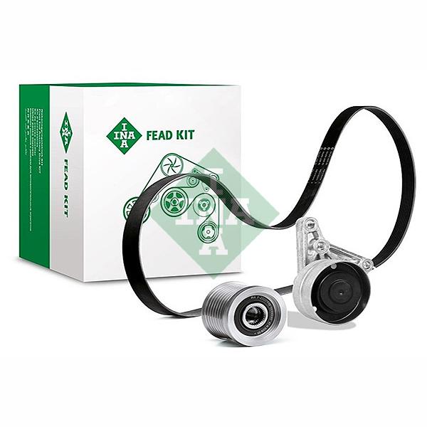 INA 529416410 V-Ribbed Belt Set