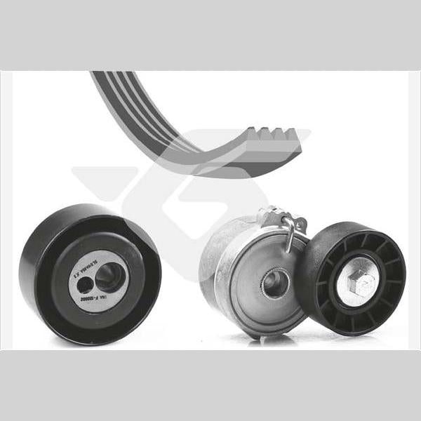 HUTCHINSON HUKHV210 V-Ribbed Belt Set