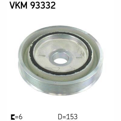 SKF VKM93332 Crankshaft Belt Pulley