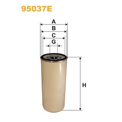 WIX FILTERS 95037EWIX Fuel Filter