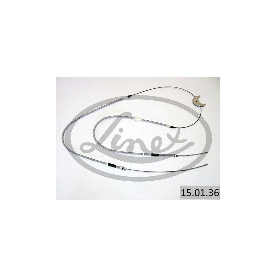 Linex 15.01.36 Cable, Service Brake for Ford Sierra