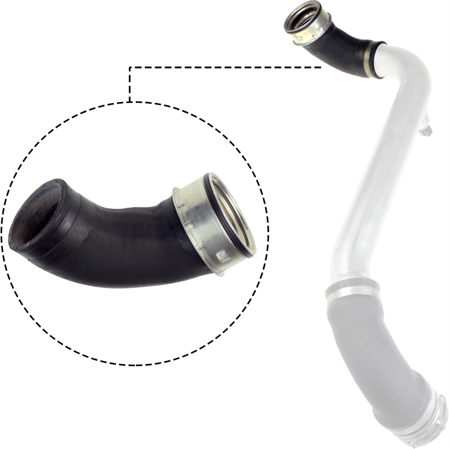 GATES GAT09-0751 Charge Air Hose