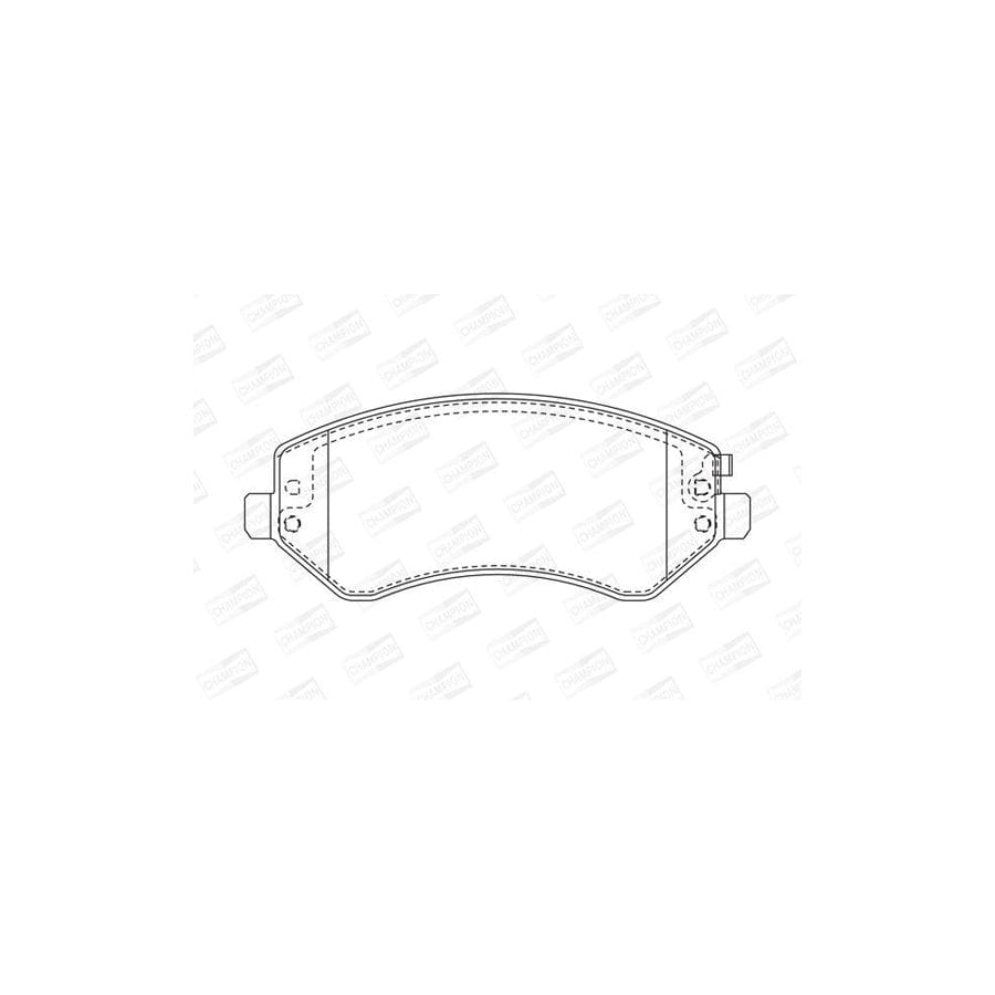 Champion 573118Ch Brake Pad Set