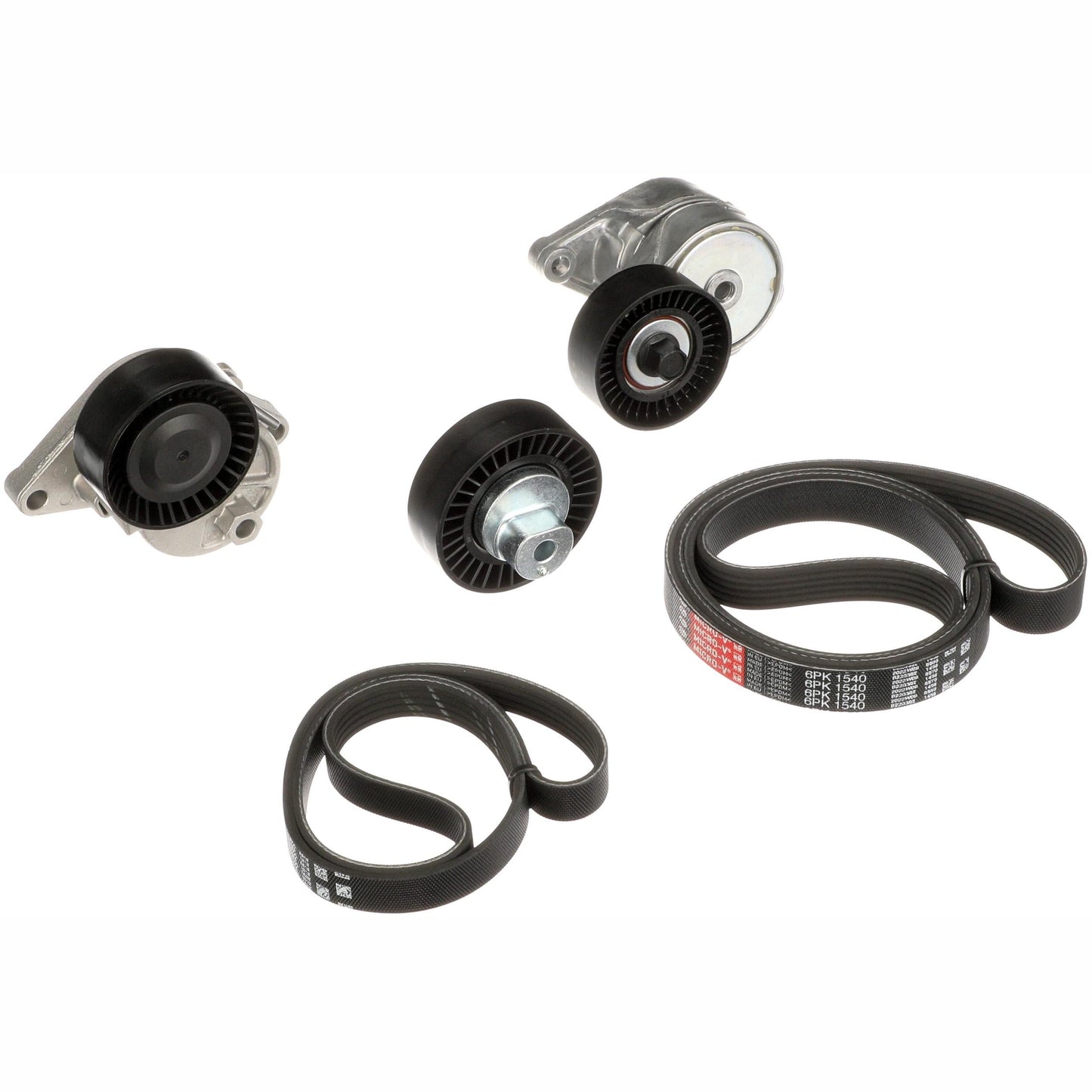GATES GATK116PK1540 V-Ribbed Belt Set