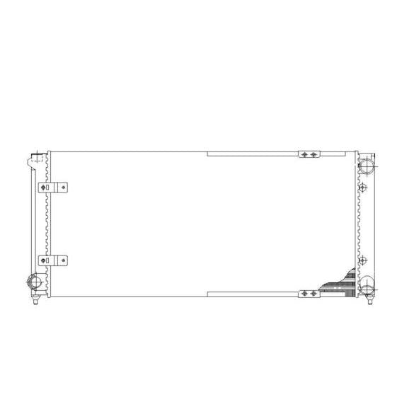 NRF NRF505654 Engine Radiator