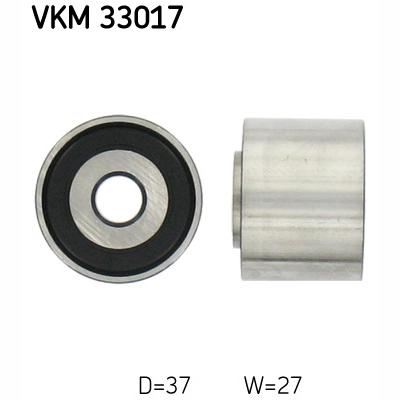 SKF VKM33017 V-Ribbed Belt Deflection/Guide Pulley