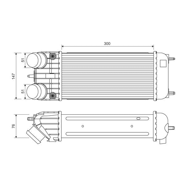 VALEO VAL818385 Charge Air Cooler